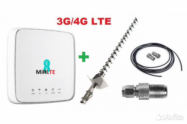 Роутер Alcatel hh70vb + Антенна 3G/4G 21 Дб