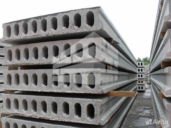 Плиты перекрытия пустотные пб 68-6-8 жби на заказ