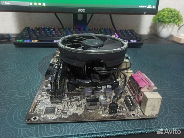 Intel core i5-4570 + h81 pro BTC + hyperX fury 2х4