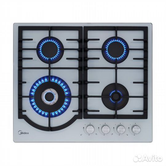 Газовая варочная панель Midea MG696TGW Новая