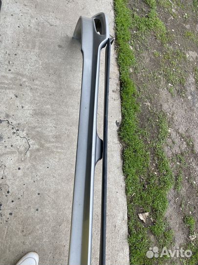 Накладка на передний бампер Mitsubishi Lancer 10