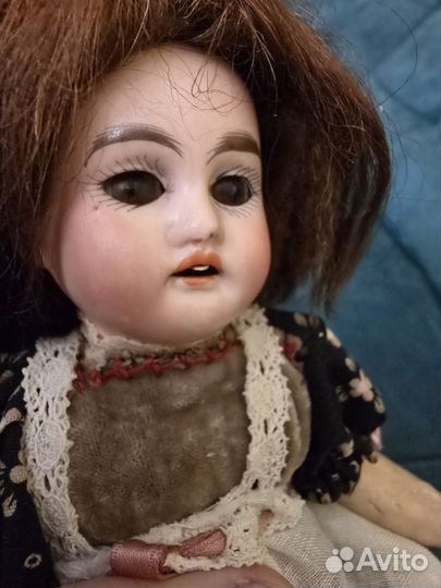 Кукла фарфоровая антикварная. Германия