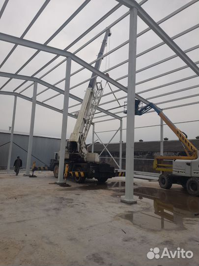 Аренда и услуги автокрана, 25 т, 25 м, с гуськом 7 м