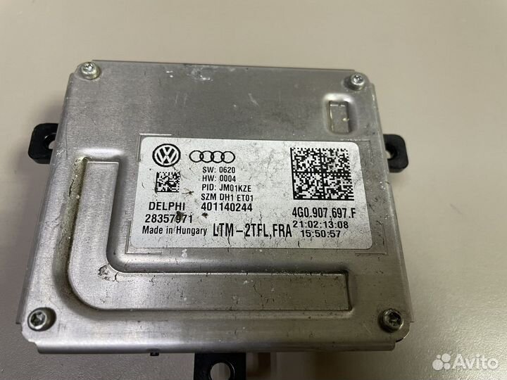 Блок управления фарой Ауди А6 С7 А7 4G0907697F