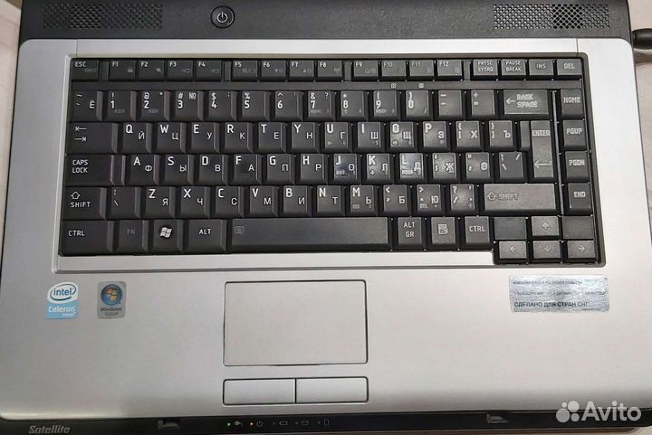 Ноутбук toshiba б/у