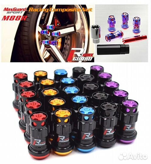 Гайки колесные MAX guard 1.25