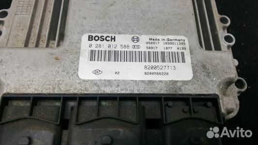 Блок управления двс renault laguna 2 (90Z09PC01)