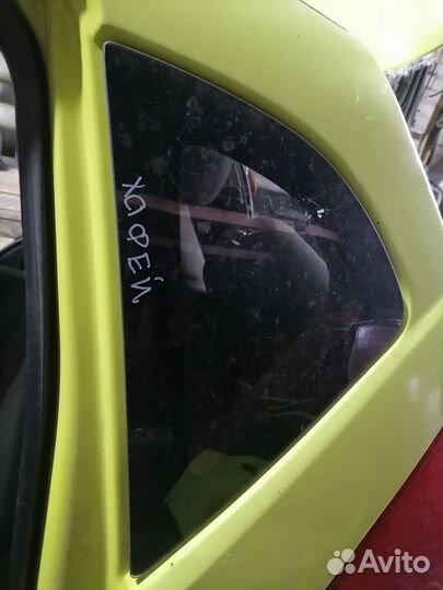 Стекло заднее левое правое глухое hafei