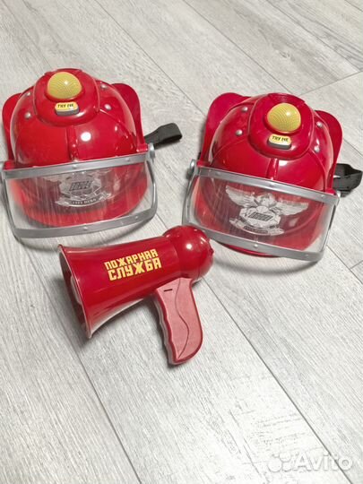 Шлем каска пожарного музыкальная микрофон пожарный