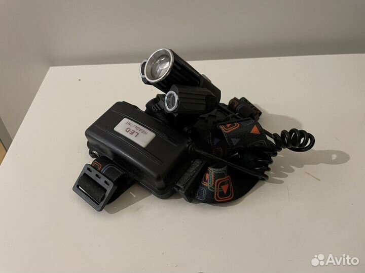 Налобный фонарь диодный аккумуляторный