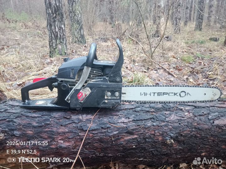Продам бензопилу Интерскол