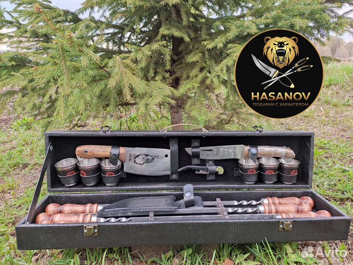 Подарочный шашлычный набор