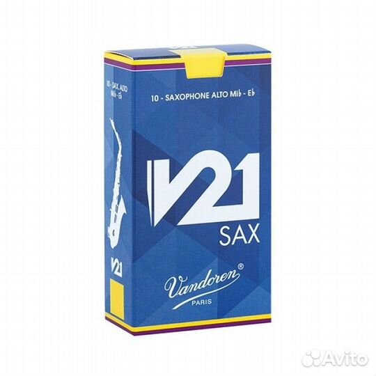 Vandoren SR813 V21 трость для саксофона альт, разм