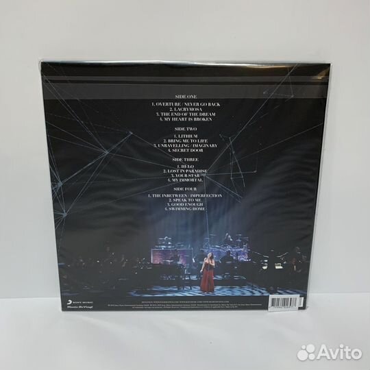 Evanescence - Synthesis Live 2LP vinyl
