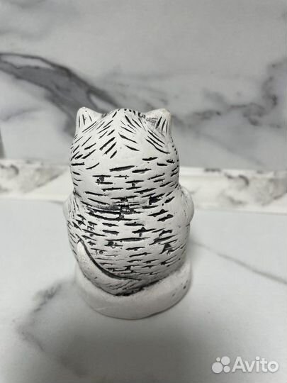 Кот керамический