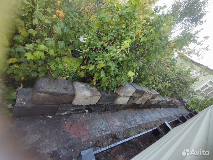 Бетонные блоки бу отдам