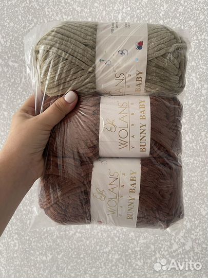 Пряжа wolans bunny baby