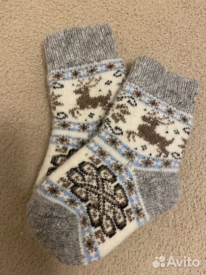 Носки вязаные детские