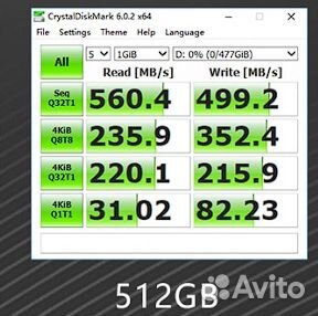 SSD диск Xray 512 gb