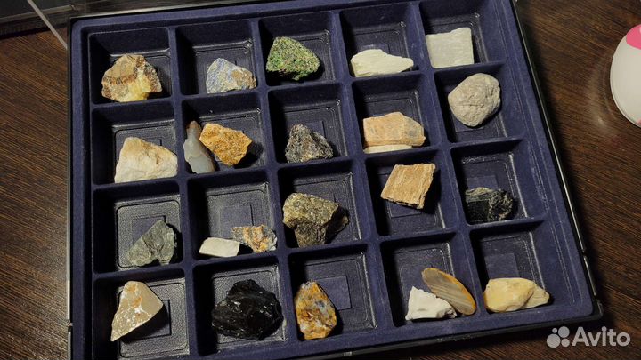 Камни-минералы сокровища земли Deagostini