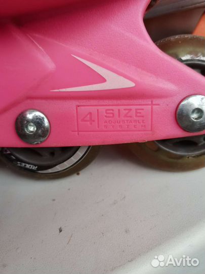 Ролики раздвижные на 5-7 лет