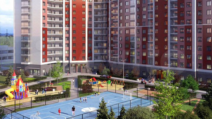 2-к. квартира, 54,8 м², 3/14 эт.