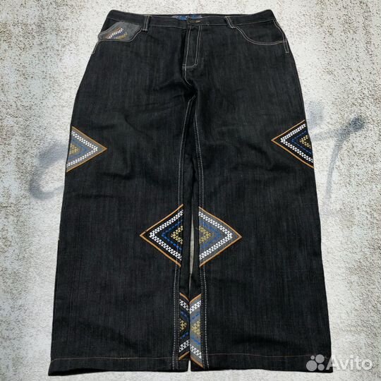 Широкие джинсы raw blue 90s рарные hip hop y2k