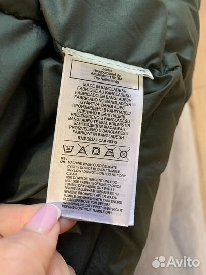 Пуховик adidas