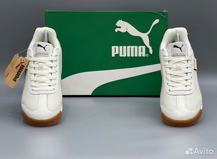 Кроссовки мужские puma экокожа