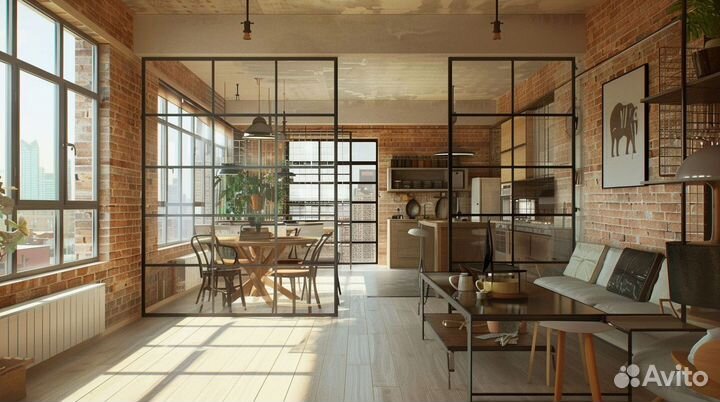 Стеклянная перегородка любой дизайн