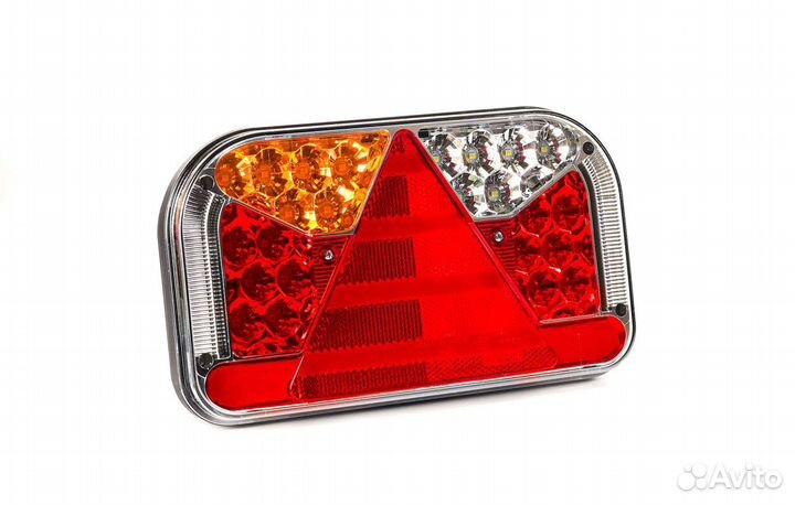 Фонарь задний LH, LED 6-функциональный, 240х140