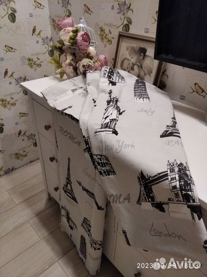 Шторы плотные, 2 шт