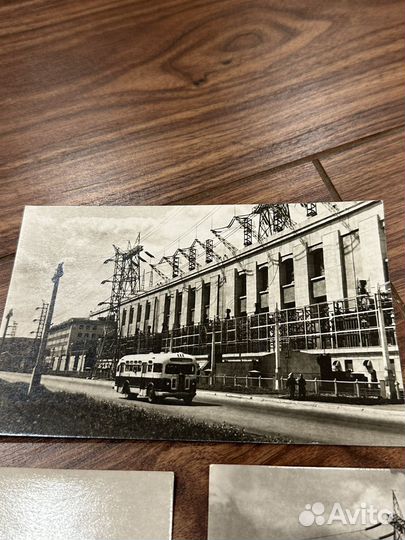 Открытки Волжская гэс СССР 1964 год