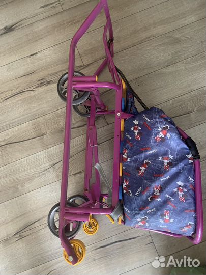 Детские санки с колесами