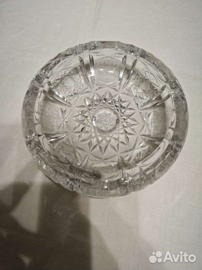 Хрустальная пепельница