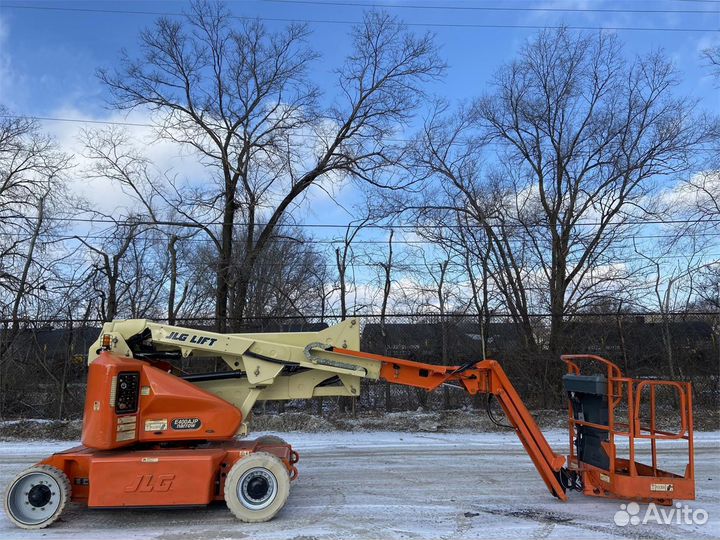 Коленчатый подъемник электрический аренда