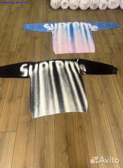 Свитер Supreme blurred logo (Арт.63770)