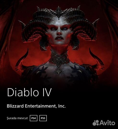 Diablo 4 на пс4, пс5