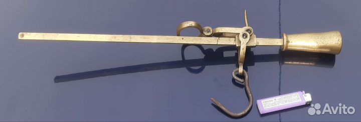 Весы безмен, бронзовые, старинные, кантарь