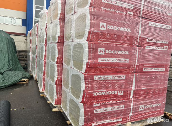 Базальтовый утеплитель Роквул