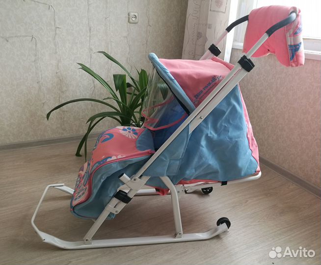 Санки-коляска Ника