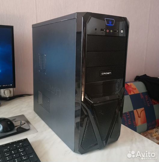 Игровой Xeon E5430; RX 580 ; SSD 120 GB