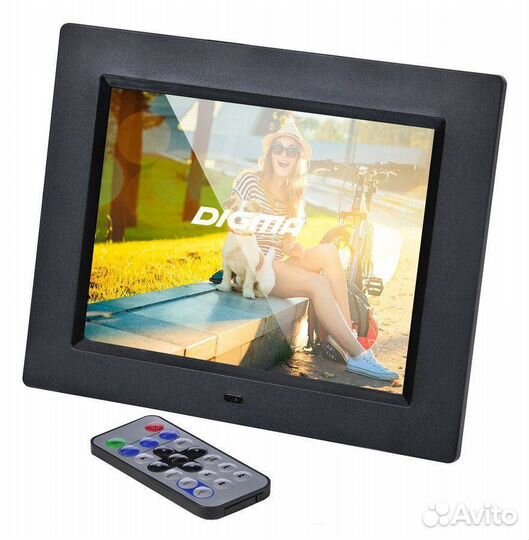 Цифровая фоторамка Digma PF-833 Black