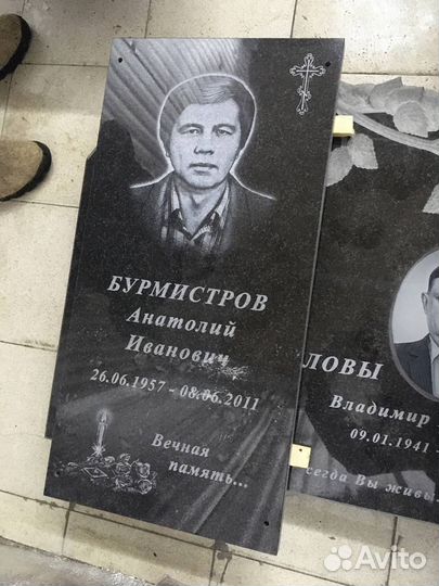 Изготовление и установка памятников из гранита