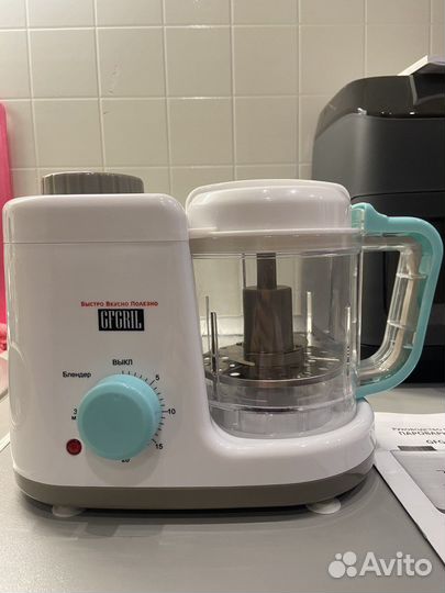 Пароварка-блендер gfgril для детского питания