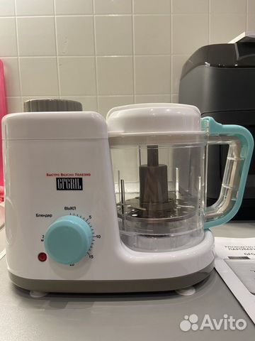Пароварка-блендер gfgril для детского питания