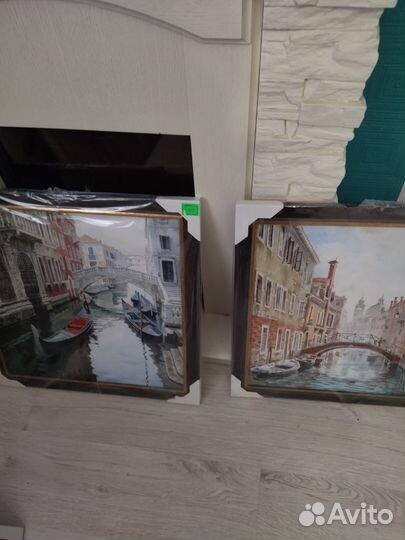 Картина маслом диптих