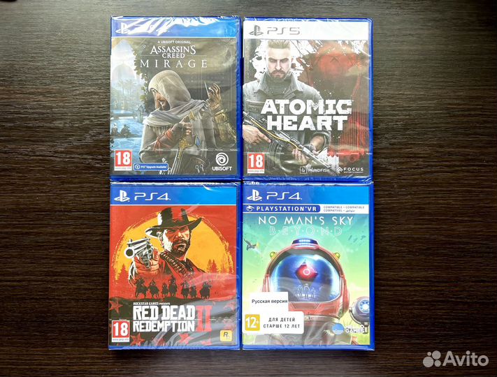 Игры ps4/Игры ps5/Atomic heart/RDR2