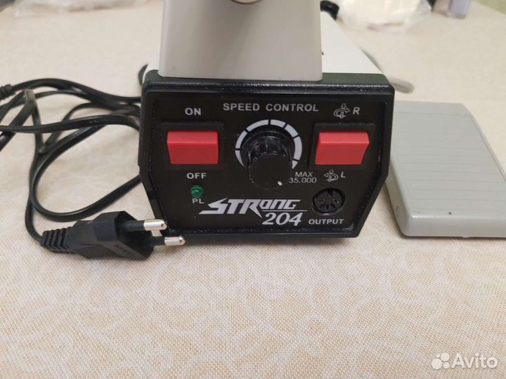 Аппарат для маникюра Strong 204. Оригинал