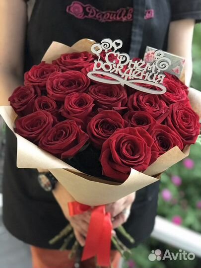25 роз букет